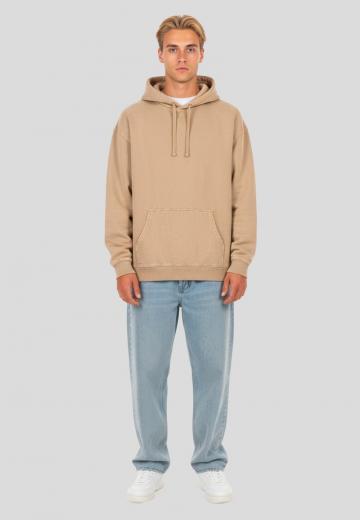 Пуловер с капюшоном