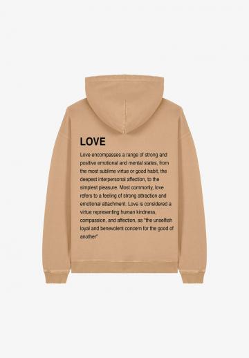 Пуловер с капюшоном