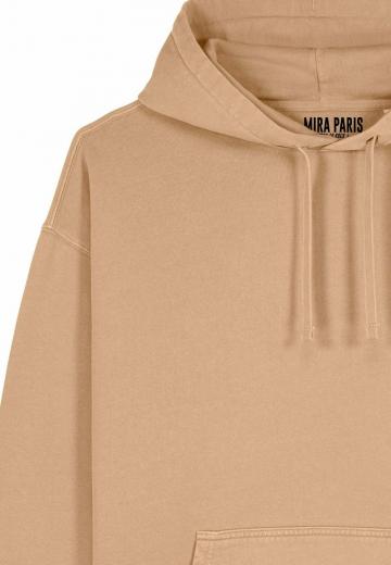 Пуловер с капюшоном