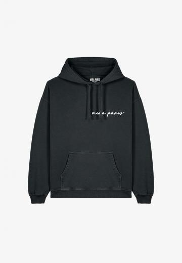 Пуловер с капюшоном