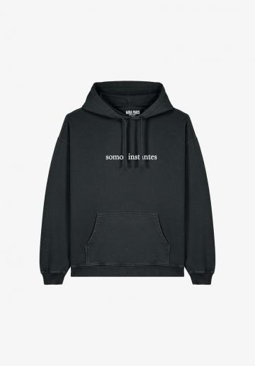 Пуловер с капюшоном