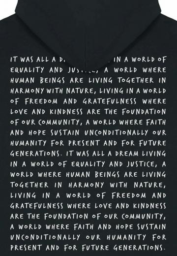 Пуловер с капюшоном