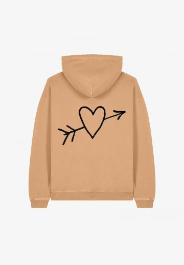 Пуловер с капюшоном