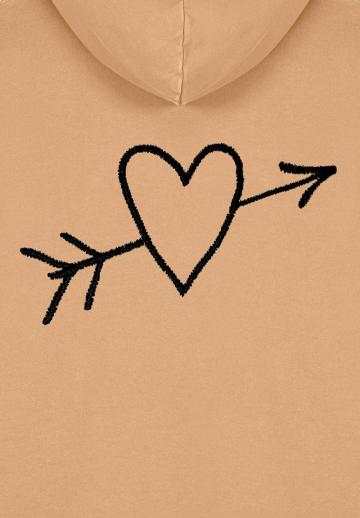 Пуловер с капюшоном