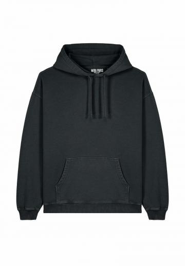 Пуловер с капюшоном