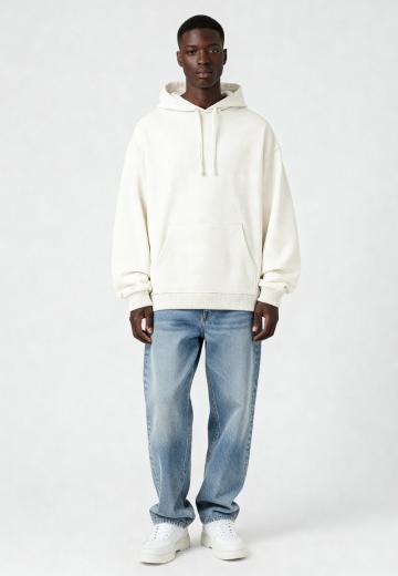 Пуловер с капюшоном