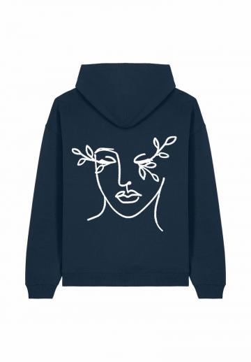 Пуловер с капюшоном