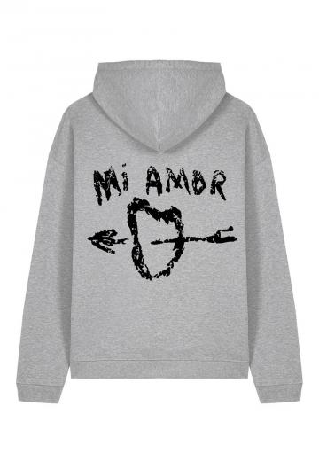 Пуловер с капюшоном