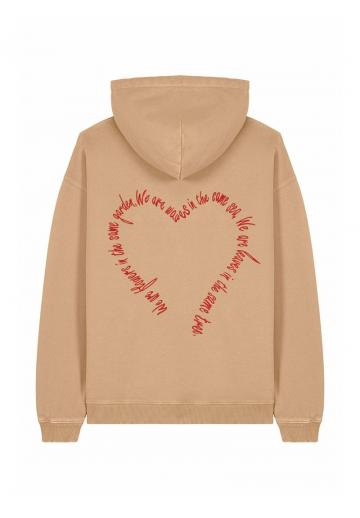 Пуловер с капюшоном