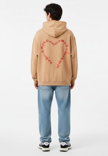 Пуловер с капюшоном