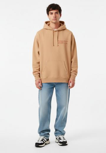 Пуловер с капюшоном