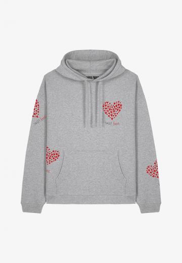 Пуловер с капюшоном