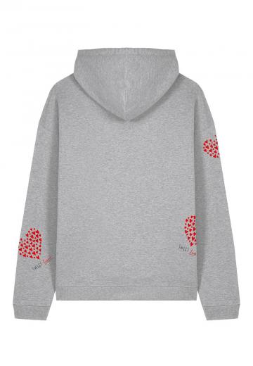 Пуловер с капюшоном