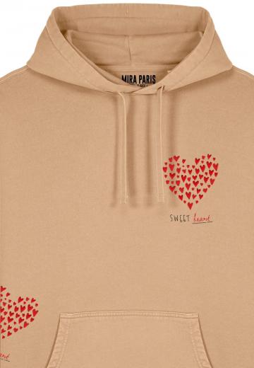 Пуловер с капюшоном