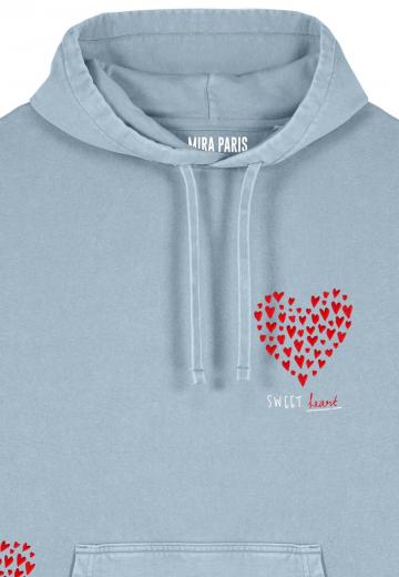 Пуловер с капюшоном