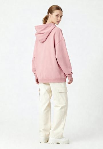 Пуловер с капюшоном