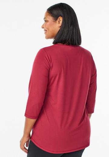 Майка с рукавом три четверти