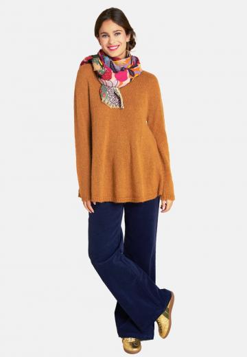 Длинный пуловер