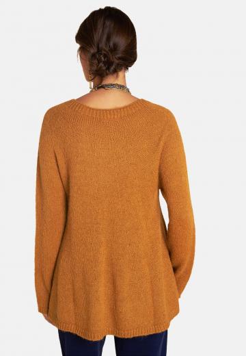 Длинный пуловер