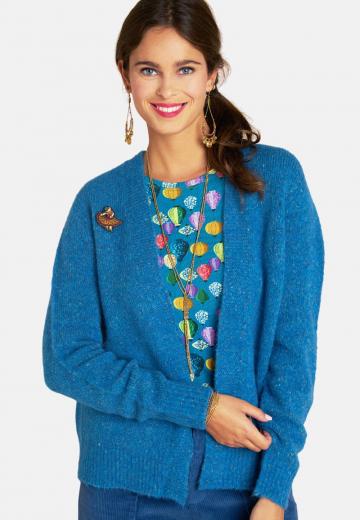 Вязаная кофта