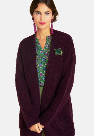 Длинный кардиган