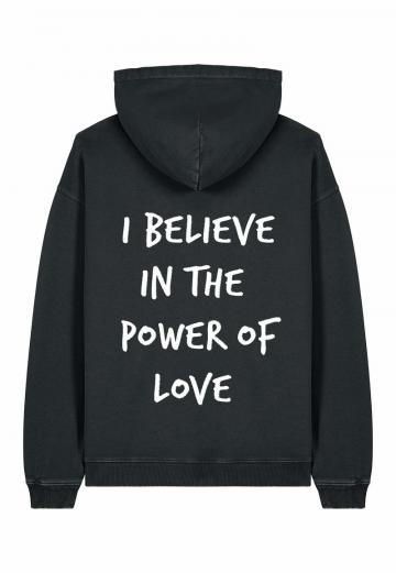 Пуловер с капюшоном