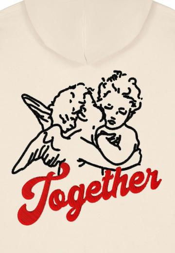 Пуловер с капюшоном