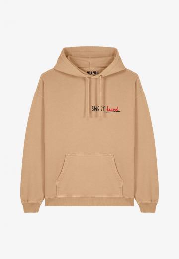 Пуловер с капюшоном