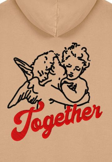 Пуловер с капюшоном