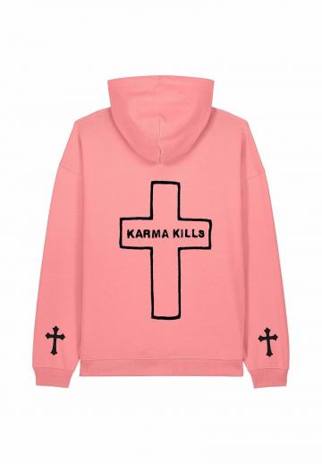 Пуловер с капюшоном