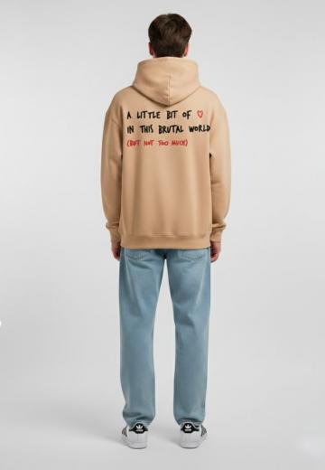 Пуловер с капюшоном