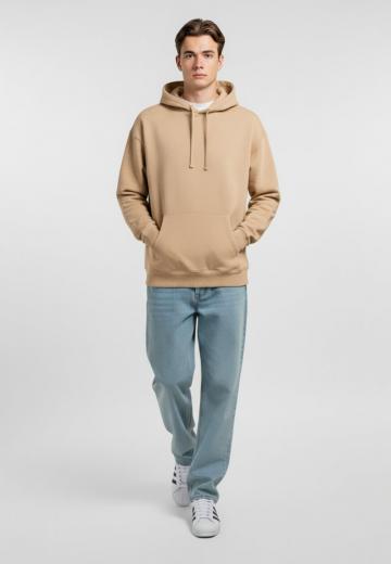 Пуловер с капюшоном