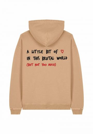 Пуловер с капюшоном