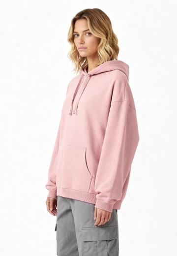 Пуловер с капюшоном