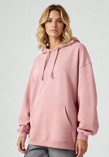 Пуловер с капюшоном