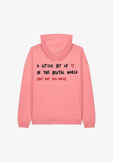 Пуловер с капюшоном