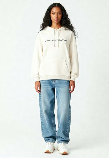 Пуловер с капюшоном