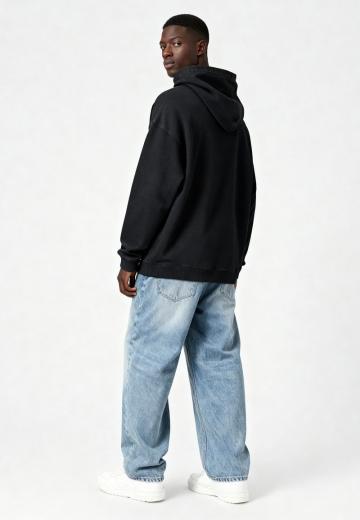 Пуловер с капюшоном