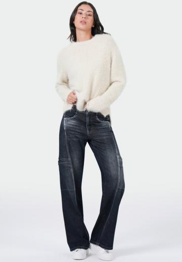 Длинный пуловер