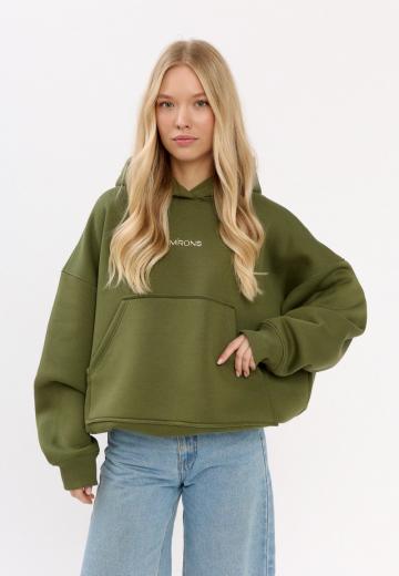 Пуловер с капюшоном