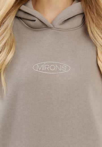 Пуловер с капюшоном