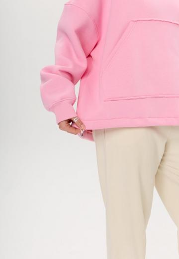 Пуловер с капюшоном