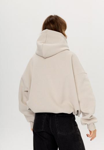 Пуловер с капюшоном