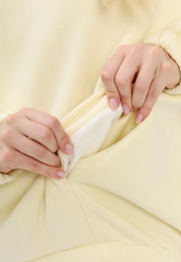 Пуловер с капюшоном