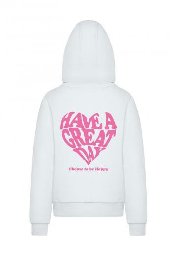 Пуловер с капюшоном