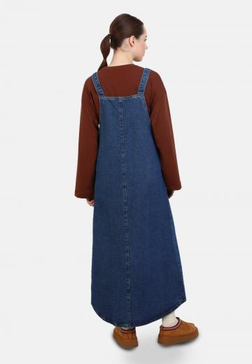 Джинсовое платье