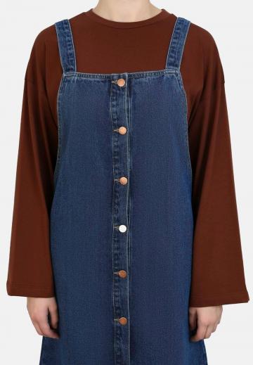 Джинсовое платье