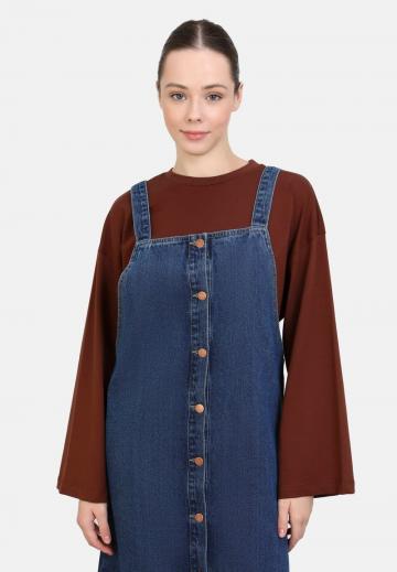 Джинсовое платье