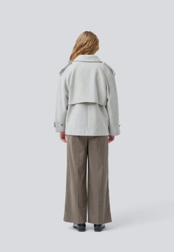 Шерстяное пальто