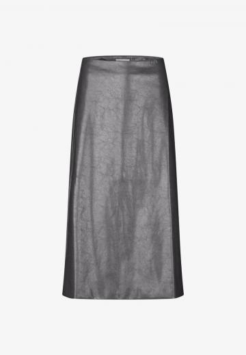 Кожаная юбка